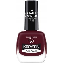 Kazan Hobi Golden Rose Keratin Fall & Winter Nail Color No: 121 - Keratin Oje Kış Koleksiyonu