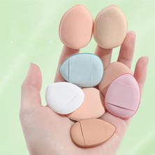 Kazan Hobi Parmak Sünger 3'lü Set Pembe Mavi Beyaz