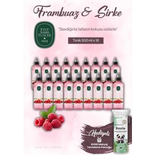 Kazan Hobi Eyüp Sabri Tuncer 500 ml Frambuaz Sirke Tonik 18'li ve Rosıe