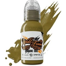 Kazan Hobi Sicilian Olive - World Famous Ink Dövme Boyası - 1OZ/30ML