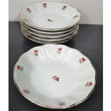 Kazan Hobi Porland Porselen 6'lı Hercai Çay Tabak 11 cm 8690150802242