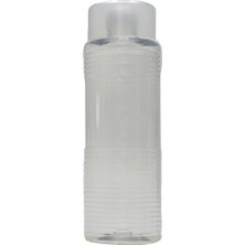 Kazan Hobi Alsun 100 Adet 400 ml Şeffaf Kolonya,dezenfekten Kapaklı Pet Şişe
