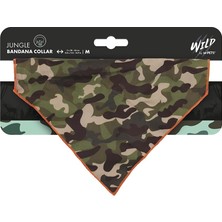 Kazan Hobi M-Pets Wıld Jungle Bandana Collar (M)