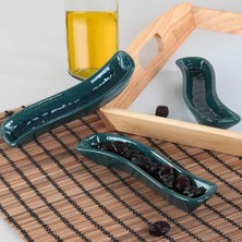 Kazan Hobi Keramika Luster Yeşil Ivory Zeytinlik 3 Adet 18 cm