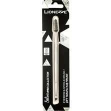 Kazan Hobi Lionesse Silver Collection Çift Taraflı Kaş Fırçası