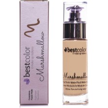 Kazan Hobi Best Сolor Il Make Up Italıano Fuild Matte Marshmallow 01 Badem Ton Likit Fondöten
