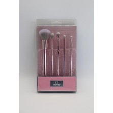 Kazan Hobi Ruby Face 5'li Metalik Makyaj Fırça Seti