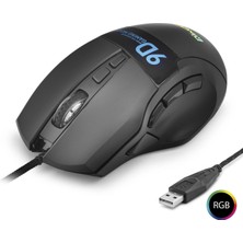 Gees Global X10 Dpi 9 Hz Rgb Siyah