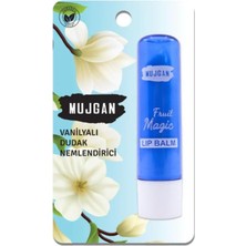 Kazan Hobi Mujgan Fruit Magic Vanilyalı Dudak Nemlendirici Vanilla Şeffaf
