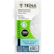 Kazan Hobi Trina Takma Tırnak 500 Lü Kutulu (Ballerina) - 13