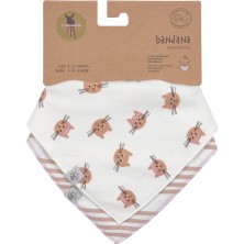 Lassig Tiny Team 2'li Bandana Önlük Kedi Temalı