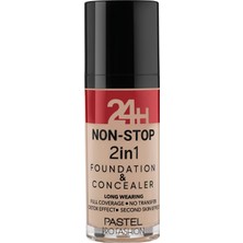 Kazan Hobi Pastel 24 H Non-Stop 2 In 1 Fondeten Concealer NO:606