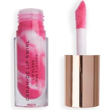Kazan Hobi Revolution Swirl Ceramide Lip Gloss Berry Pink