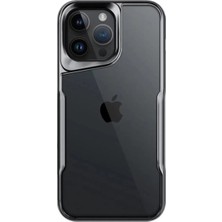 Renas Store Iphone 15 Pro Max Kılıf Boyi Silikon Kapak - Titan Gri
