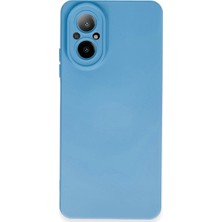 Renas Store Realme 12 Lite Kılıf Nano Içi Kadife Silikon - Mavi