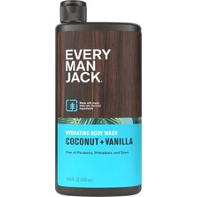 Kazan Hobi Every Man Jack Coconut + Vanilla Nemlendirici Duş Jeli 500ML