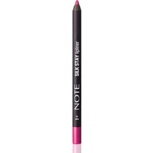 Kazan Hobi Note Cosmetics Silk Stay Lipliner Suya Dayanıklı Ipeksi Dudak Kalemi - 06 Pink