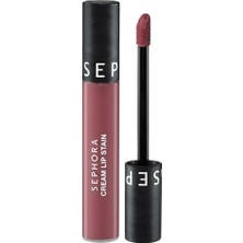 Kazan Hobi Sephora Cream Lip Stain – Bulaşmayan Kadife Bitişli Ruj - Mat Likit Ruj, 85 Rosewood