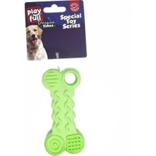Kazan Hobi Playfull Kemik Şeklinde Köpek Oyuncağı 9,5x4,5 cm Beyaz
