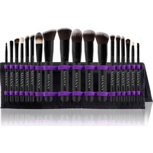 Kazan Hobi Shany Artisan's Easel – Elite Cosmetics Fırça Koleksiyonu, Komple Kabuki Makyaj Fırçası Seti, Ayaklı Dönüştürülebilir Fırça Tutuculu, 18 Parça