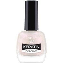 Kazan Hobi Golden Rose Keratin Nail Color No: 127 - Keratin Içerikli Güçlendirici Parlak Oje
