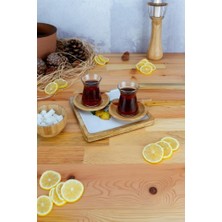 Kazan Hobi Bambum Kangura Limon Kare Tepsi Küçük