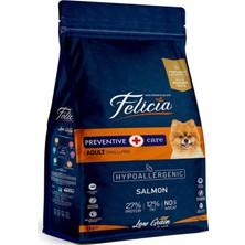 Kazan Hobi Felicia Az Tahıllı 3 kg Yetişkin Somonlu Small/mini Hypoallergenic Köpek Maması