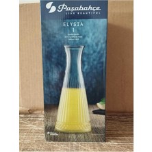 Kazan Hobi Paşabahçe Elysia Karaf Limonata Şişesi Vazo Şişe Sürahi 940 cc Kapaksız