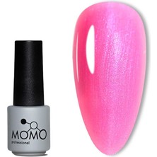 Kazan Hobi Momo Professional Kalıcı Oje S038 Mavi Sedefli Şeker Pembe 4 ml