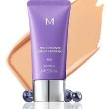 Kazan Hobi Mıssha Yaşlanma Karşıtı, Aydınlatıcı M Perfect Cover Serum Bb Cream SPF50+/PA++++ 50 ml No:27 No:27 Honey Beige
