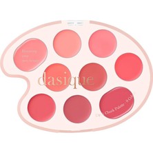 Kazan Hobi Dasique 9 Renkli Ruj & Allık Paleti Mood Painting Lip & Cheek Palette (#02 Coral Coloring)