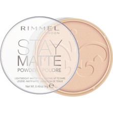 Kazan Hobi Rimmel London Stay Matte Pressed Powder Pudra 003-PEACH Glow