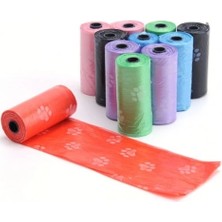 Gees Global 30 cm 15 Adet Kullanıma Uygun Köpek Dışkı Poşeti 4lü Set