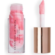 Kazan Hobi Revolution Swirl Ceramide Dudak Parlatıcısı Lip Gloss Soft Pink