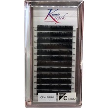 Kazan Hobi Çek- Bırak C Kıvrım 0.05 mm 10 Numara Tek Boy Kirpik