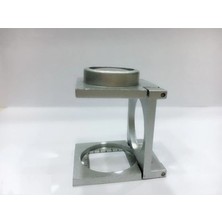 Gees Global 2 X 2 cm 29 mm 20 mm Büyüteç Lup Dokumacı Büyüteci Full Çelik Katlanabilir TH9007A