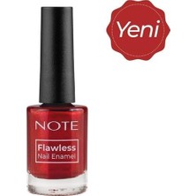 Kazan Hobi Note Cosmetics Nail Flawless Oje 34 Crazy Red, Kırmızı