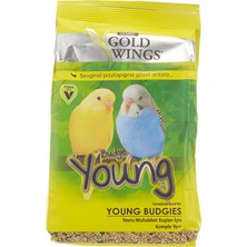 Kazan Hobi Gold Wings Classic Yavru Muhabbet Kuşı Yemi, 400 G