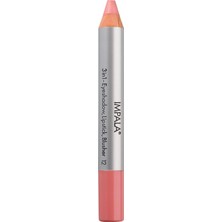 Kazan Hobi Impala 3'ü 1 Arada Kalem - Göz Farı, Ruj, Allık No 12
