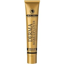 Kazan Hobi New Well Yoğun Kapatıcı Fondöten - Derma Make Up Cover 02 Bronz 30 ml 8680923304823
