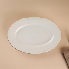 Kazan Hobi Aryıldız Tiffany Kayık Tabak 20 cm