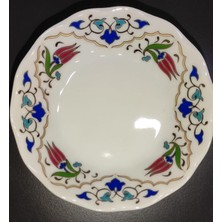 Kazan Hobi Porland Porselen 6'lı Lalenaz Çay Tabak 11 cm 8697635362938
