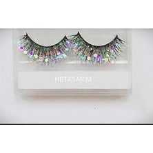 Kazan Hobi Glitter Simli Takma Kirpik