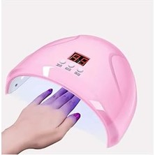 Kazan Hobi Gaman Profesyonel 3 Zaman Ayarlı Uv 18 LED Mor Işık- Oje Kurutucu Protez Tırnak Kurutucu-Usb'li 54W-5V
