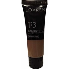 Kazan Hobi Lovren F3 Medium Orta Ton Krem Fondöten 25ML