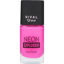 Kazan Hobi Rival Me - Oje - No:06 Neon Flashy Flamingo - 8 ml Flashy Flamingo