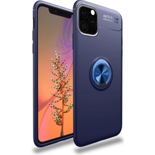 Renas Store Iphone 11 Pro Kılıf Range Yüzüklü Silikon - Mavi