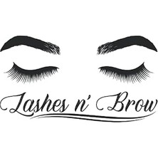 Kazan Hobi Lashes N' Brows Lash Tech Eyelash Artist Lash Artist: Graph Grid Notebook/journal (6” x 9”) Lashes And Brows For Beauty Spas & Beauty Salons