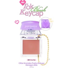 Kazan Hobi Perıpera Ciltte Kremden Pudra Dokuya Dönüşen Allık Tok Blush Keycap (22 Cozy Nap)