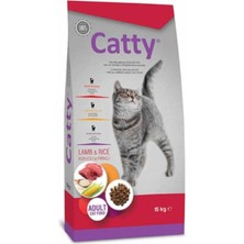 Kazan Hobi Catty Kuzu Etli Kedi Maması 15 kg